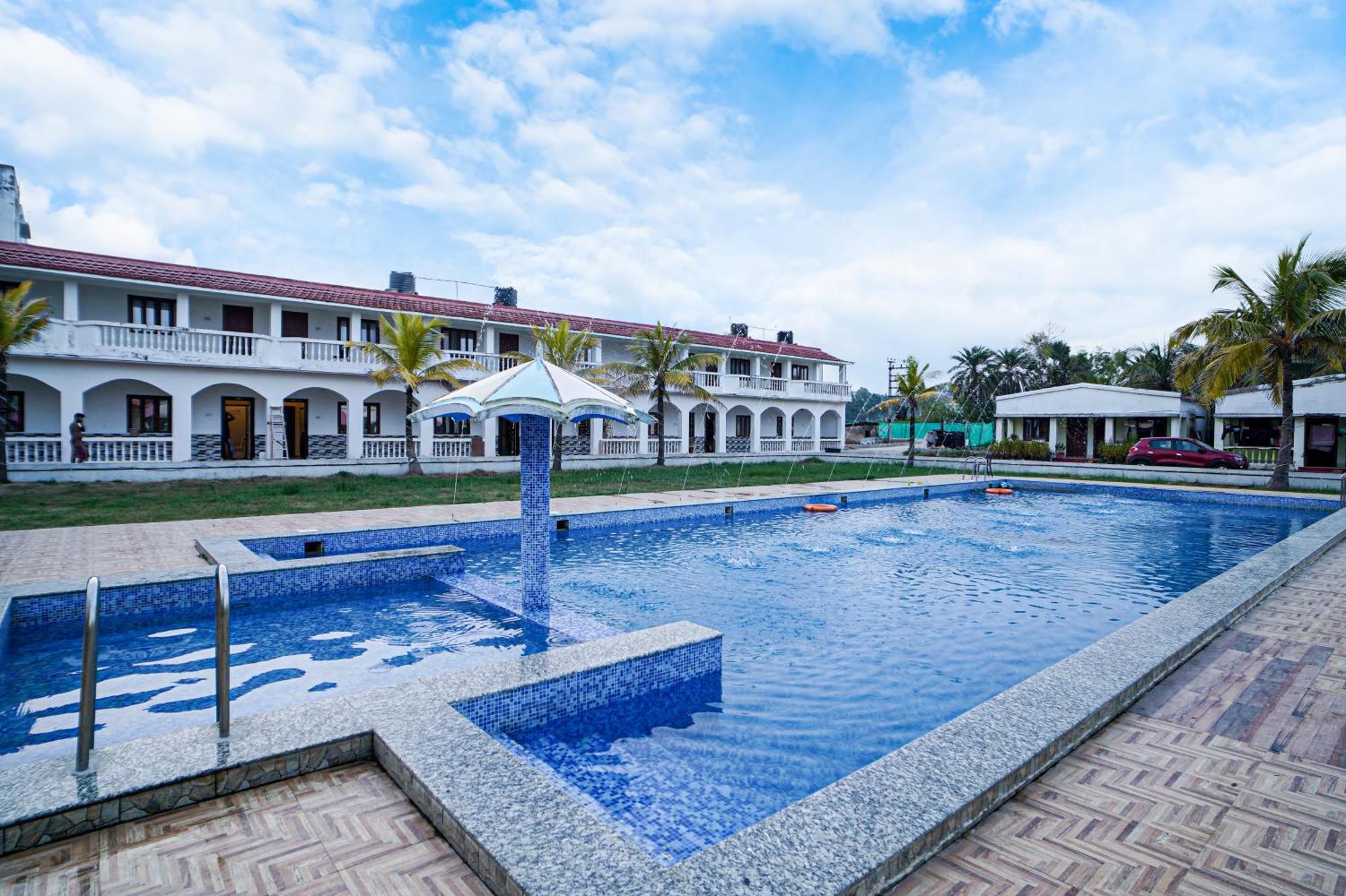 Silver Sand Eco Resort !! Beachfront !! With Biggest Pool And Huge Open Area !! Ideal For Weddings !! Couple Friendly !! Mandarmani Dış mekan fotoğraf