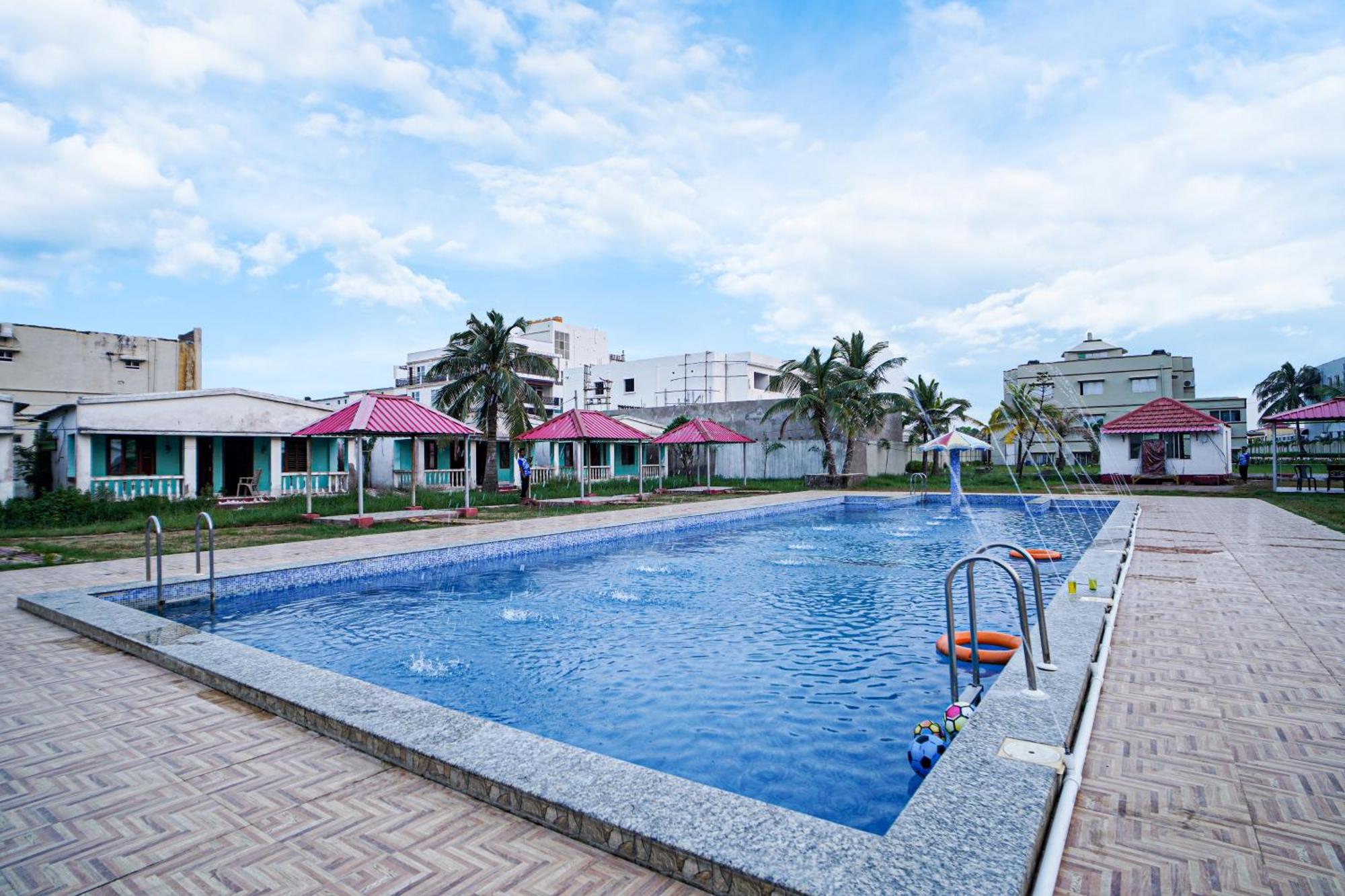Silver Sand Eco Resort !! Beachfront !! With Biggest Pool And Huge Open Area !! Ideal For Weddings !! Couple Friendly !! Mandarmani Dış mekan fotoğraf