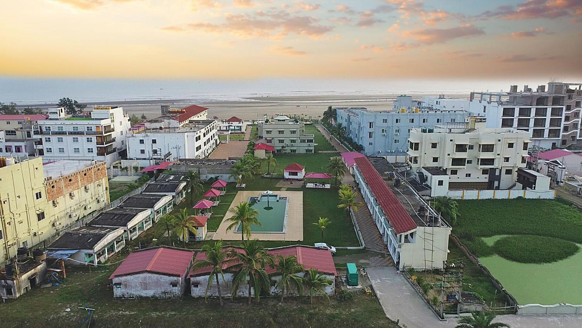 Silver Sand Eco Resort !! Beachfront !! With Biggest Pool And Huge Open Area !! Ideal For Weddings !! Couple Friendly !! Mandarmani Dış mekan fotoğraf
